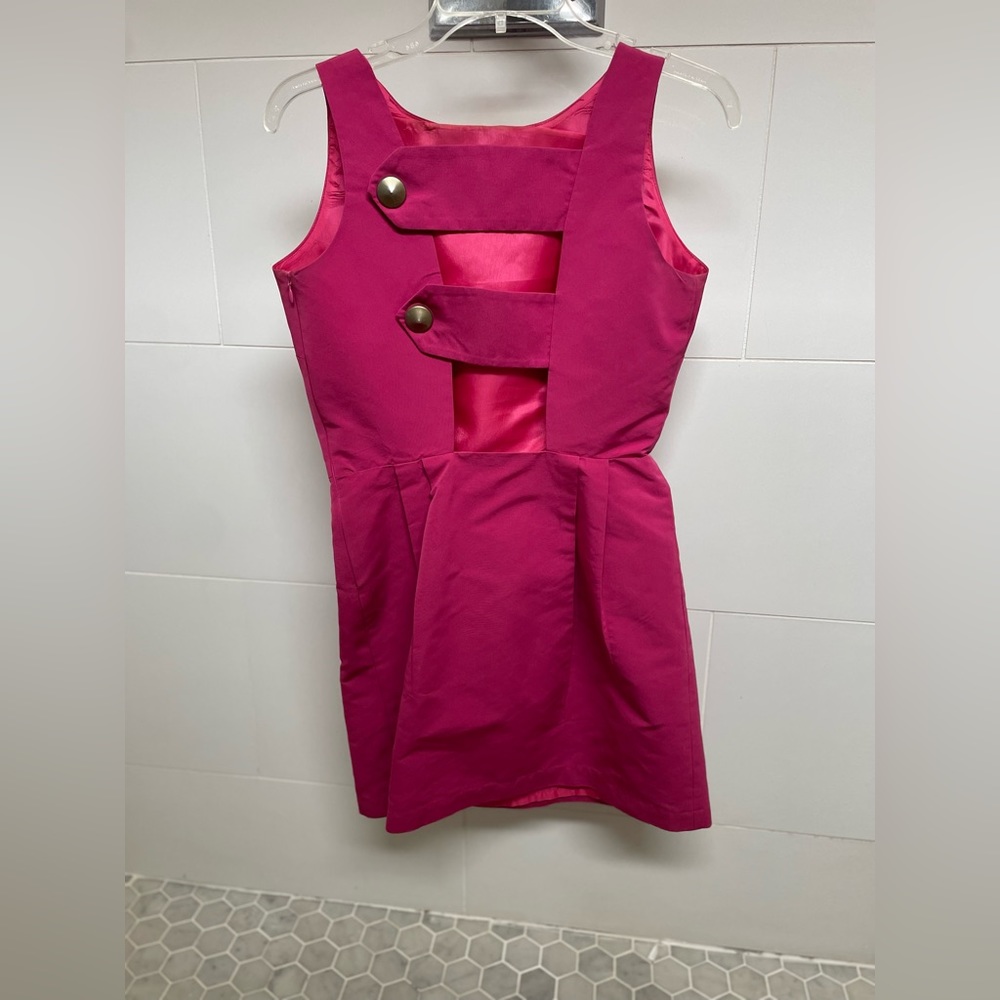 Pink Cocktail Dress (Size 2)